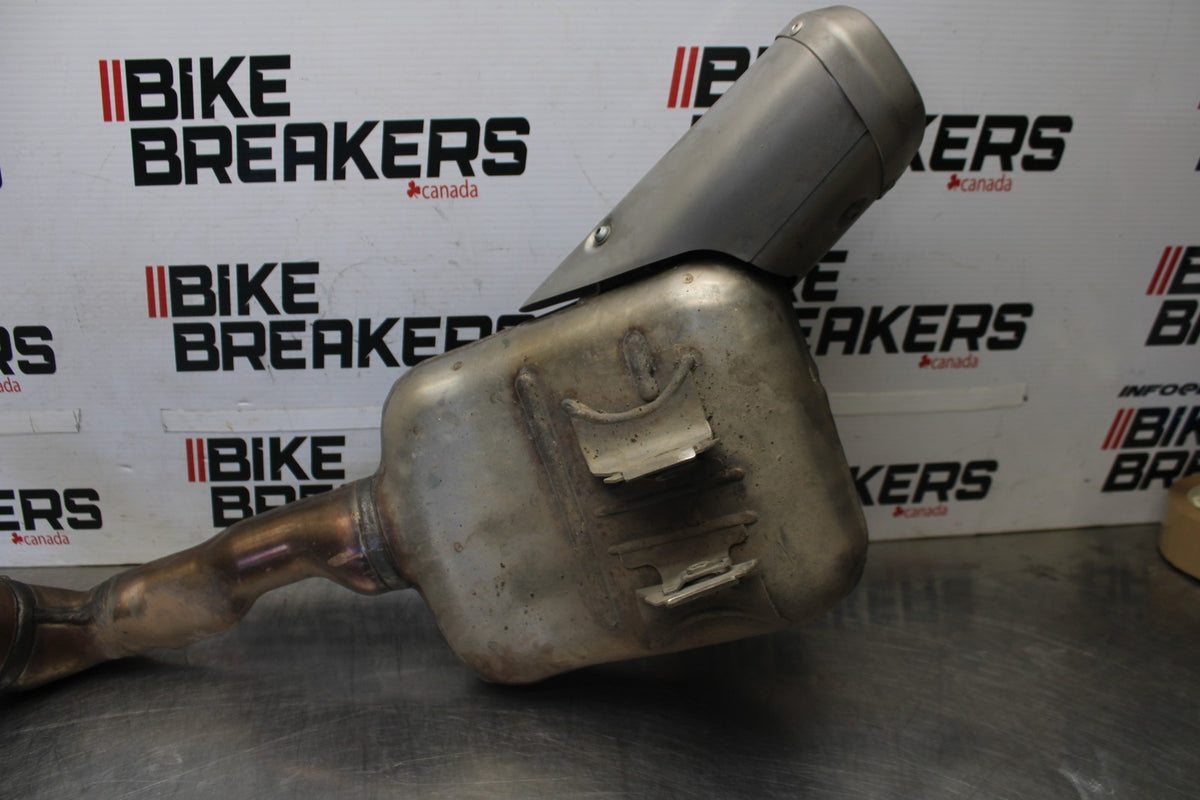 23-24 YAMAHA MT-07 FULL EXHAUST SYSTEM HEADERS PIPE MUFFLER BB927