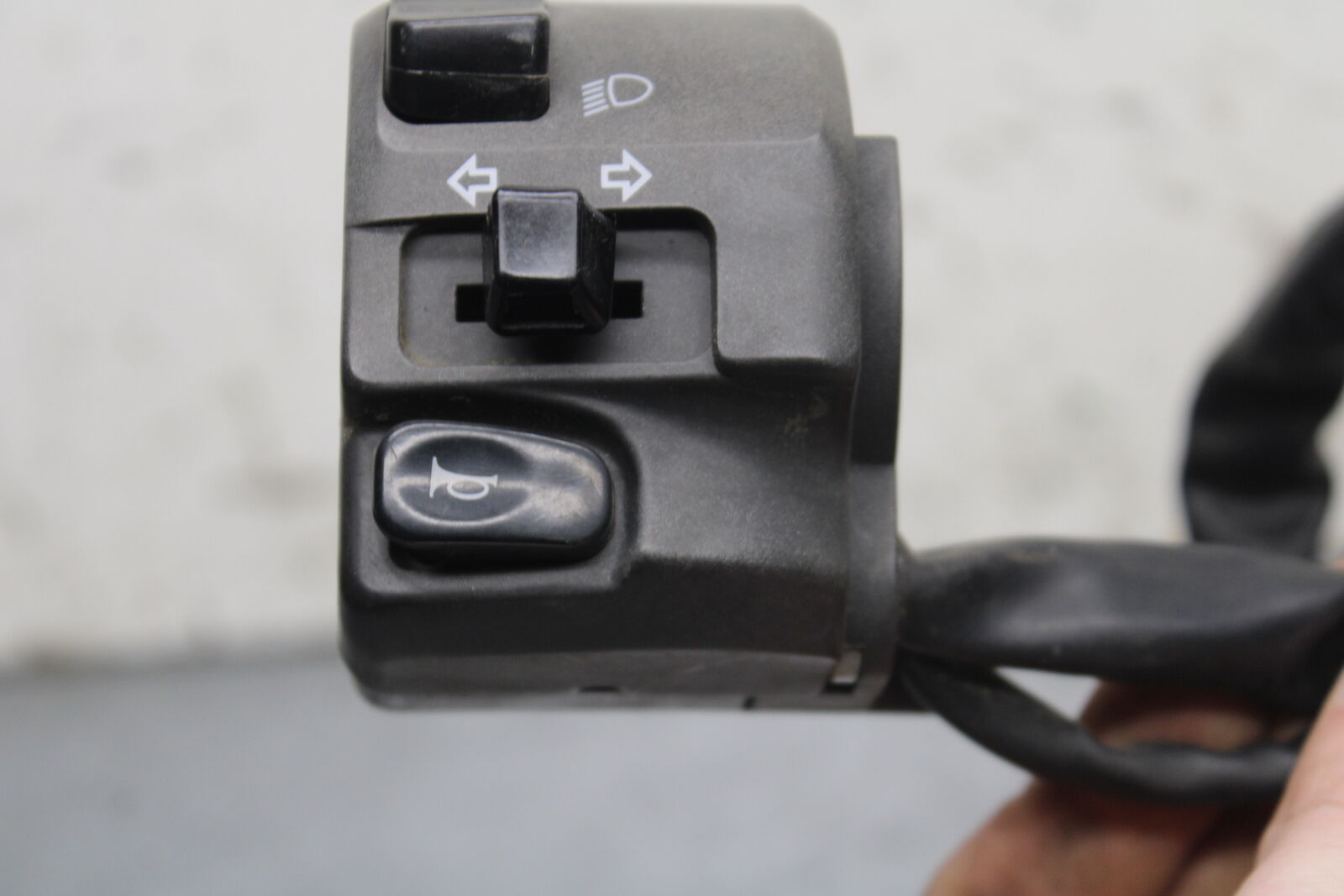 08-12 KAWASAKI NINJA 250R EX250J LEFT CLIP ON HANDLE HORN SIGNALS SWITCH BB111