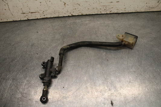 05-06 HONDA CBR600RR REAR BACK BRAKE MASTER CYLINDER W RESERVOIR BB739
