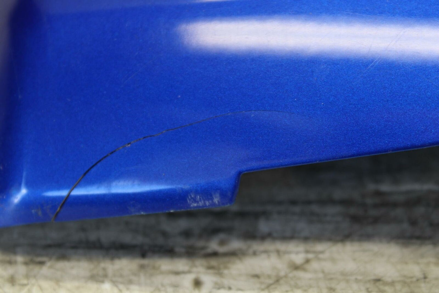 08-09 SUZUKI GSXR600 BLUE REAR BACK SEAT SOLO COWL FAIRING COVER BB156B