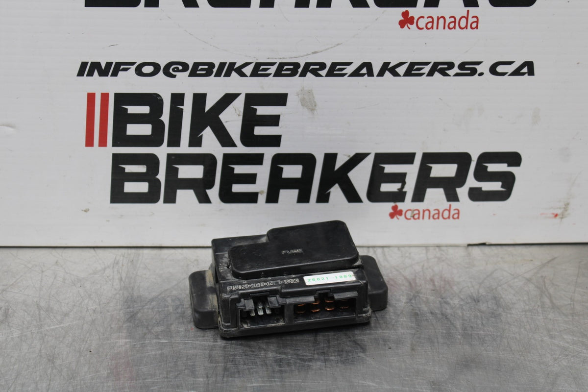 96 KAWASAKI NINJA 500 EX500A RELAY ASSEMBLY FUSE BOX BB768