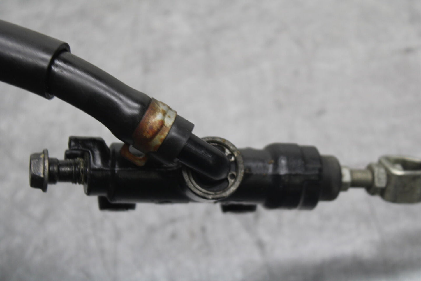 08-12 KAWASAKI NINJA 250R EX250J REAR BRAKE MASTER CYLINDER W RESERVOIR BB111 