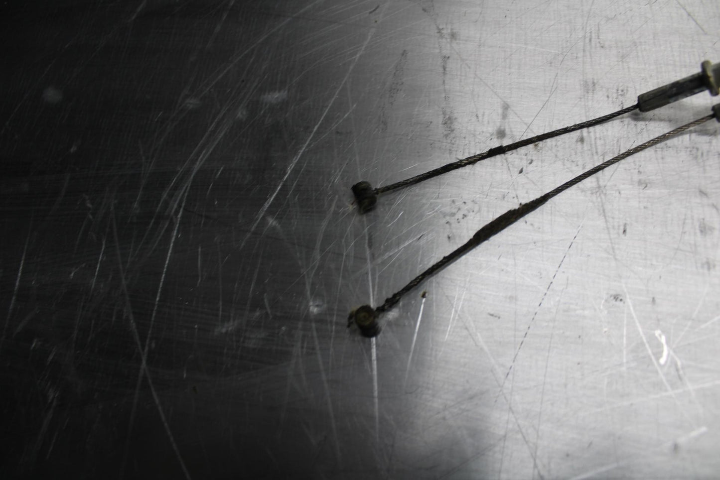 00-02 KAWASAKI NINJA ZX6R ZX600J THROTTLE CABLES LINES 54012-1630 BB489