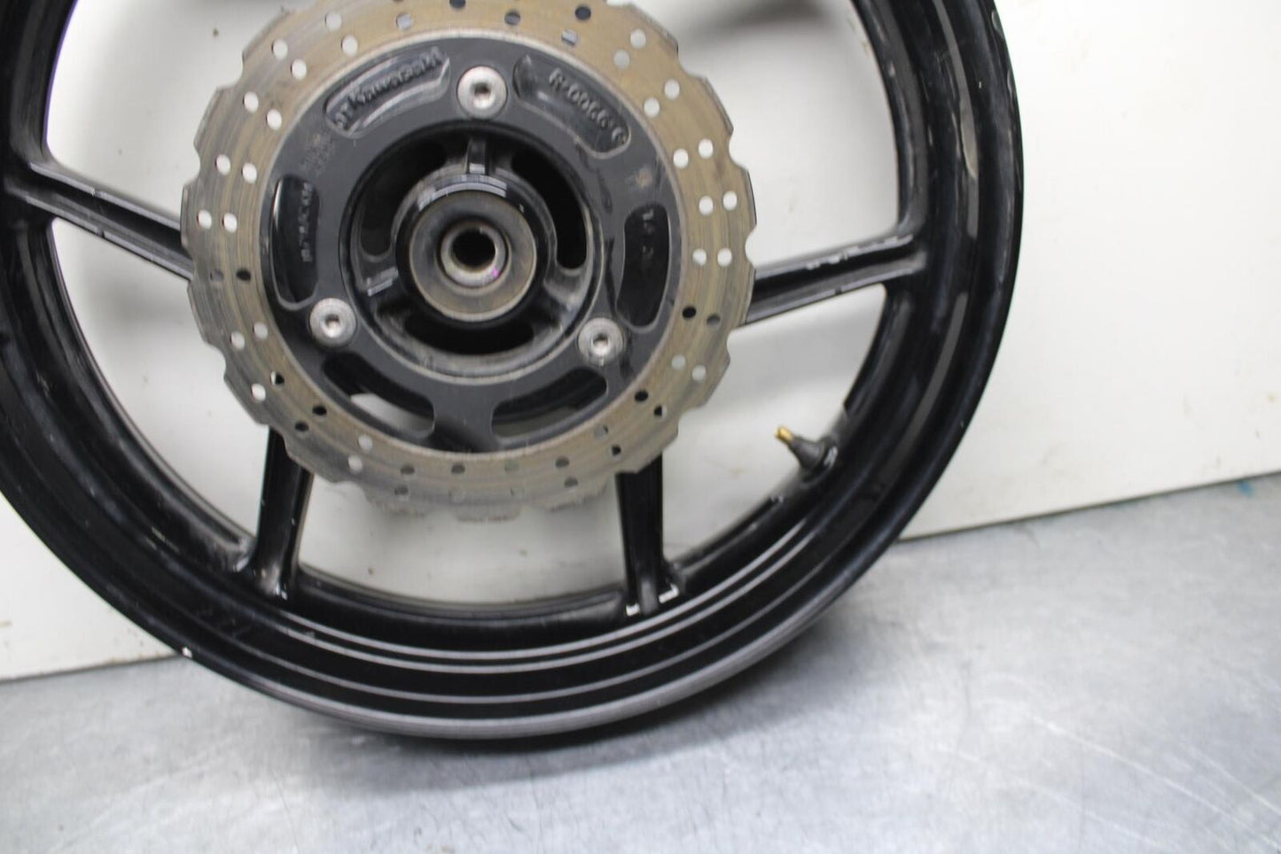 08-12 KAWASAKI NINJA 250R EX250J REAR ROTOR WHEEL RIM BRAKE DISC BB612