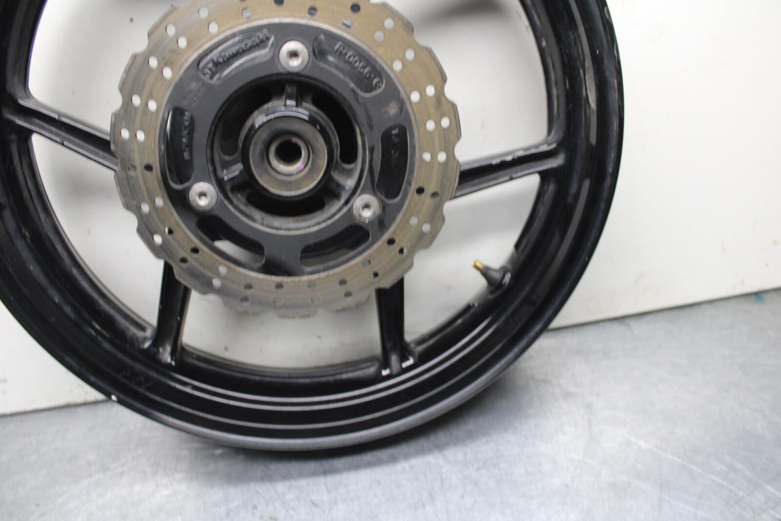 08-12 KAWASAKI NINJA 250R EX250J REAR ROTOR WHEEL RIM BRAKE DISC BB612