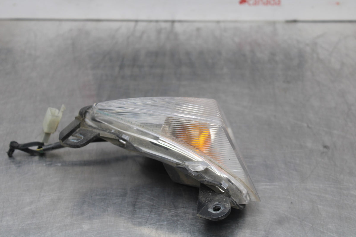 06-07 KAWASAKI NINJA 650R EX650A LEFT FRONT TURN SIGNAL LIGHT INDICATOR BB774