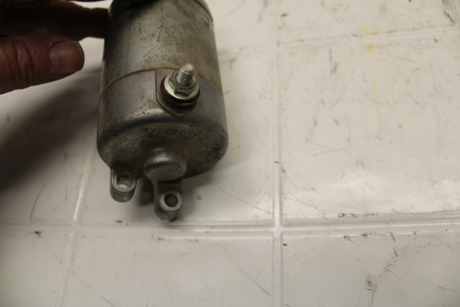 07 YAMAHA YZF R6 ENGINE STARTING STARTER MOTOR -DC 12V BB284 B