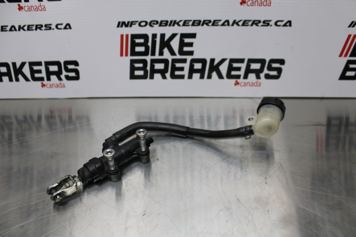 13-17 KAWASAKI NINJA ZX6R ZX636 ABS REAR BRAKE MASTER CYLINDER W RESERVOIR BB143