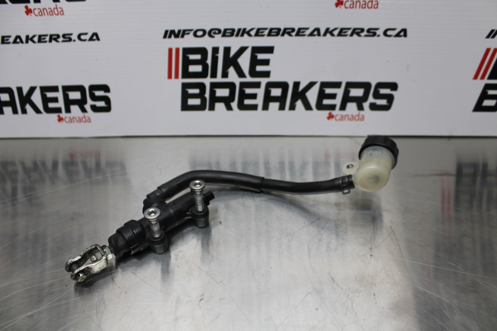 13-17 KAWASAKI NINJA ZX6R ZX636 ABS REAR BRAKE MASTER CYLINDER W RESERVOIR BB143