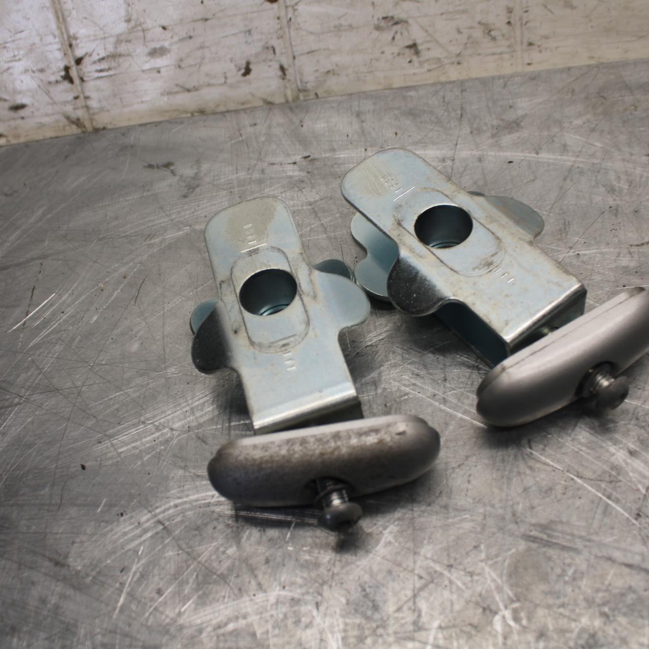 2017 Suzuki SV650 SV650AL7  SWINGARM CHAIN TENSIONER ADJUSTMENT BRACKETS BB511