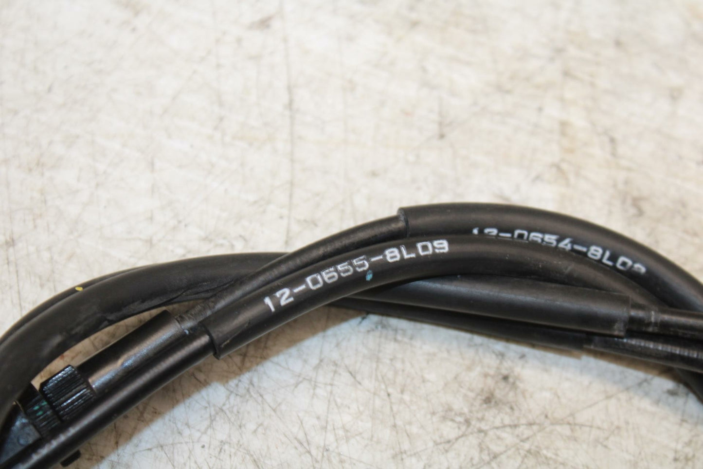 17-20 KAWASAKI NINJA 650 THROTTLE CABLES LINES BB364