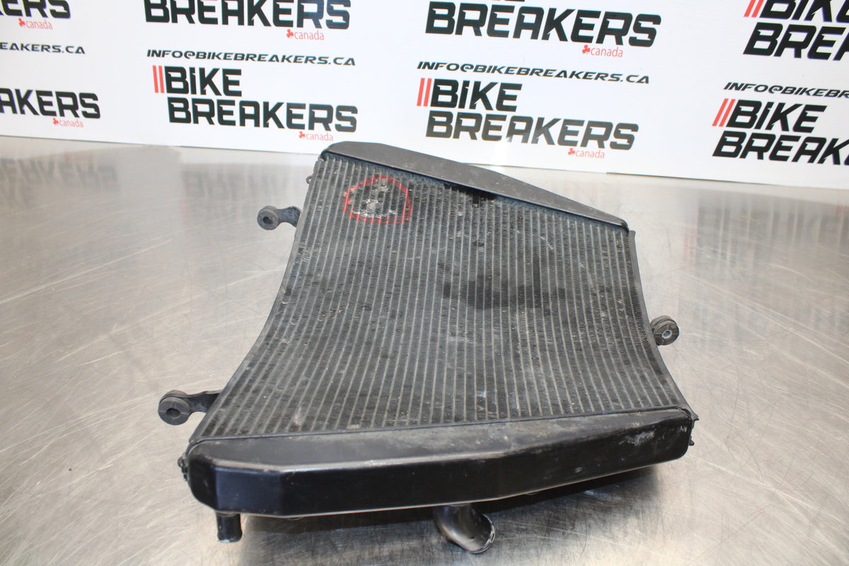 12-16 HONDA CBR1000RR ENGINE RADIATOR MOTOR COOLER COOLING RADIATER BB157