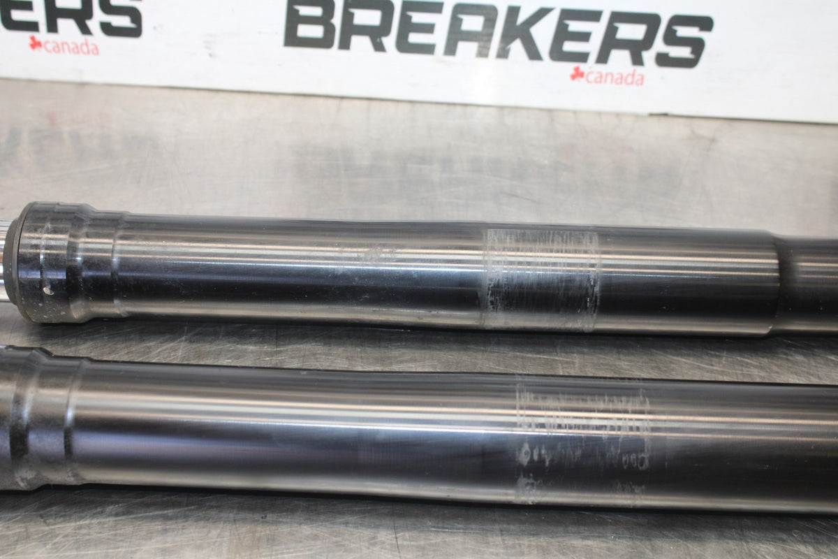 06-07 SUZUKI GSXR 600 FRONT FORKS SHOCK SUSPENSION SET PAIR BB863