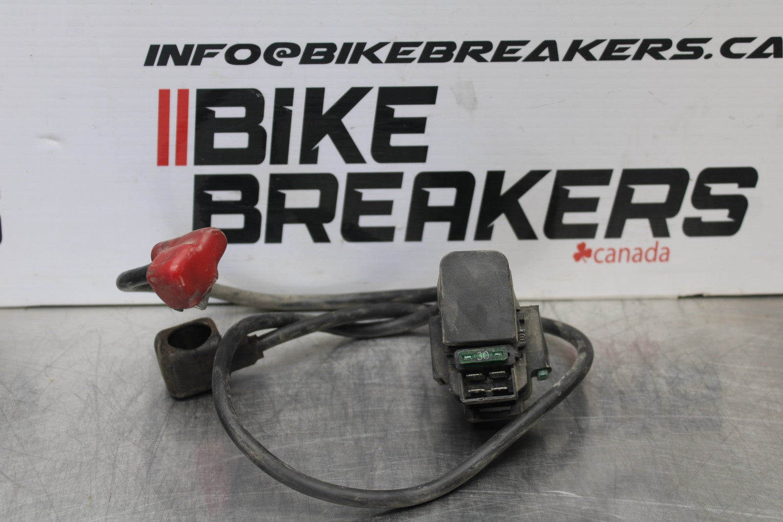 07-08 KAWASAKI NINJA ZX6R  STARTER RELAY STARTING MOTOR SWITCH 27010-0030  BB203