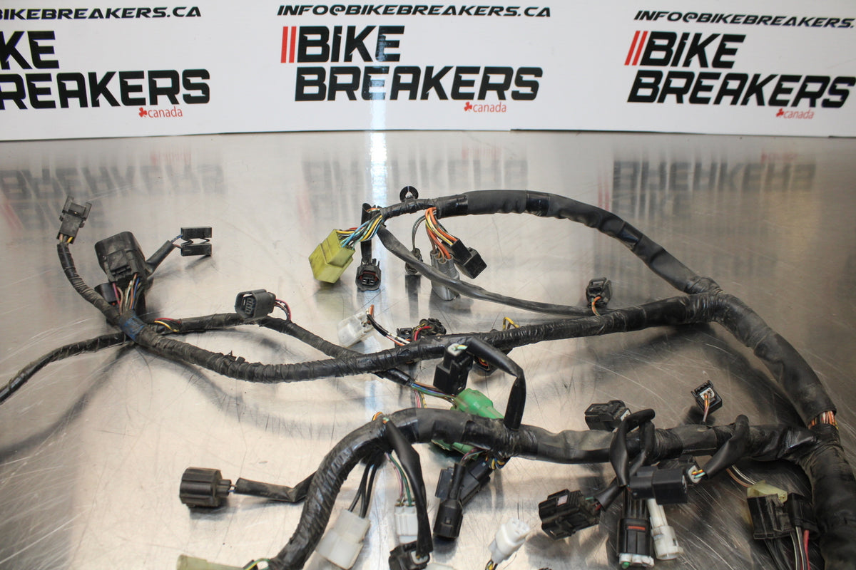 11 SUZUKI GSXR1000 MAIN ENGINE WIRING HARNESS MOTOR WIRE LOOM BB142