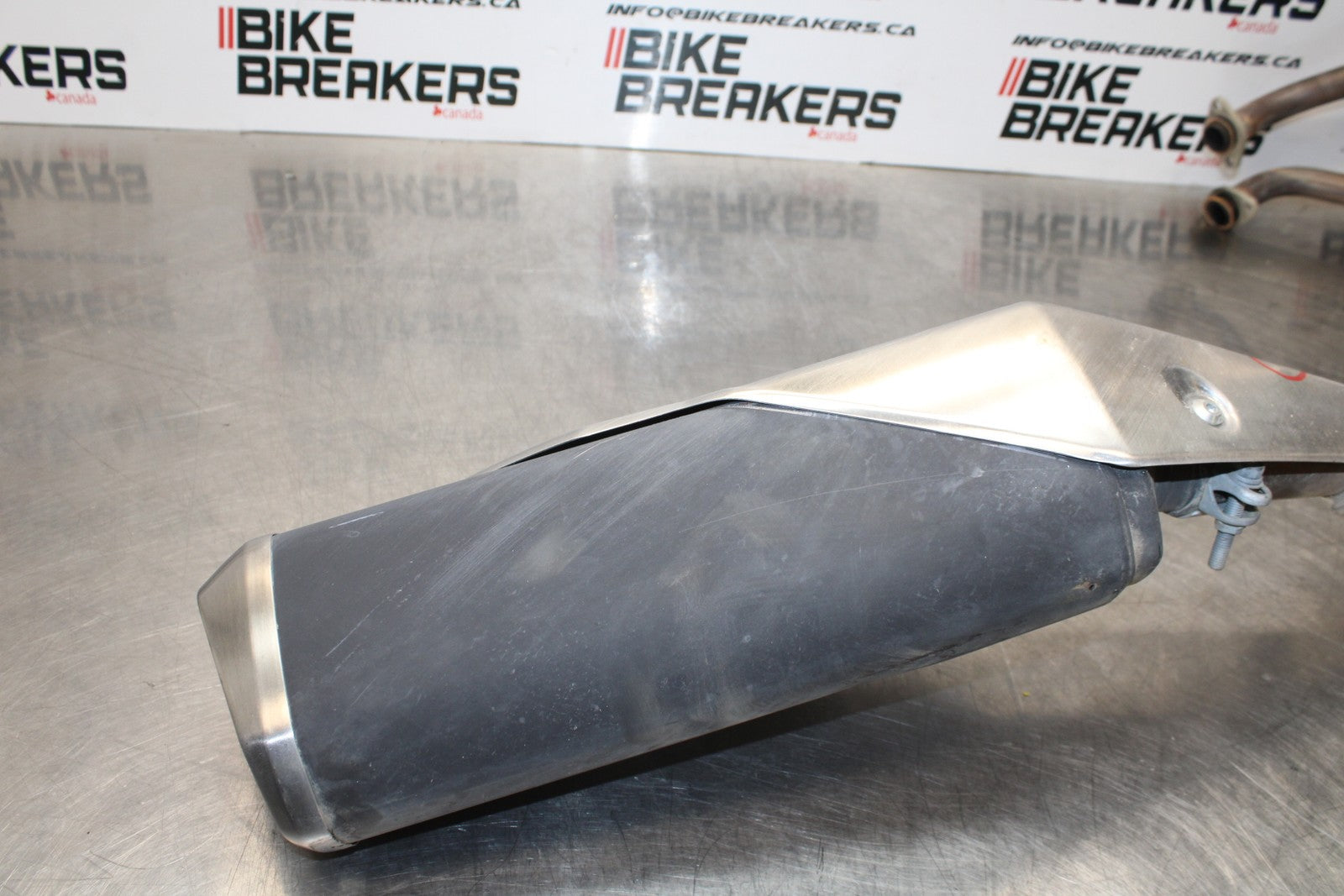 13-17 KAWASAKI NINJA 300 EX300 FULL EXHAUST SYSTEM HEADERS PIPE MUFFLER  BB187