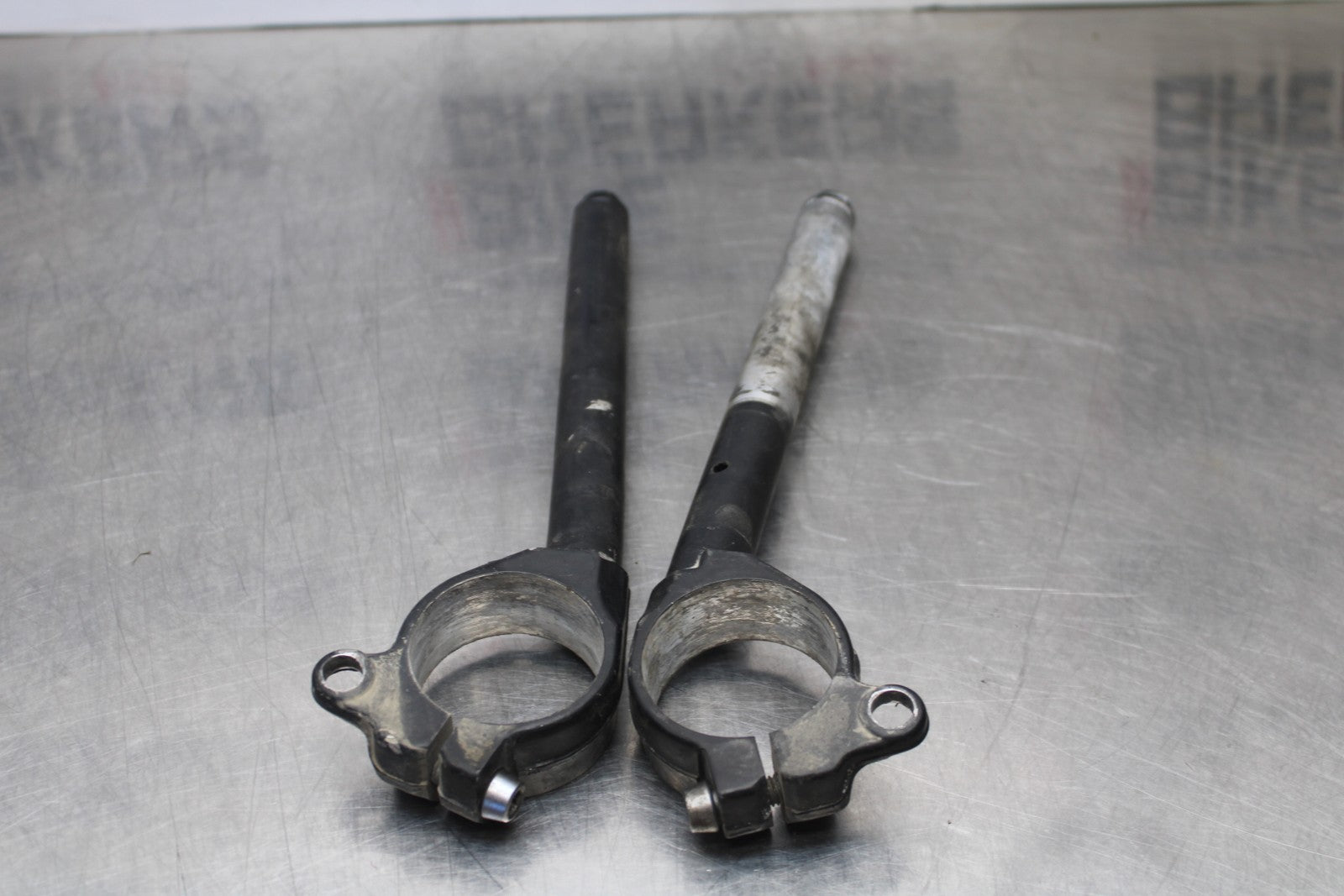 07-08 KAWASAKI NINJA ZX6R LEFT RIGHT CLIP ON ONS HANDLEBARS PAIR SET BB203