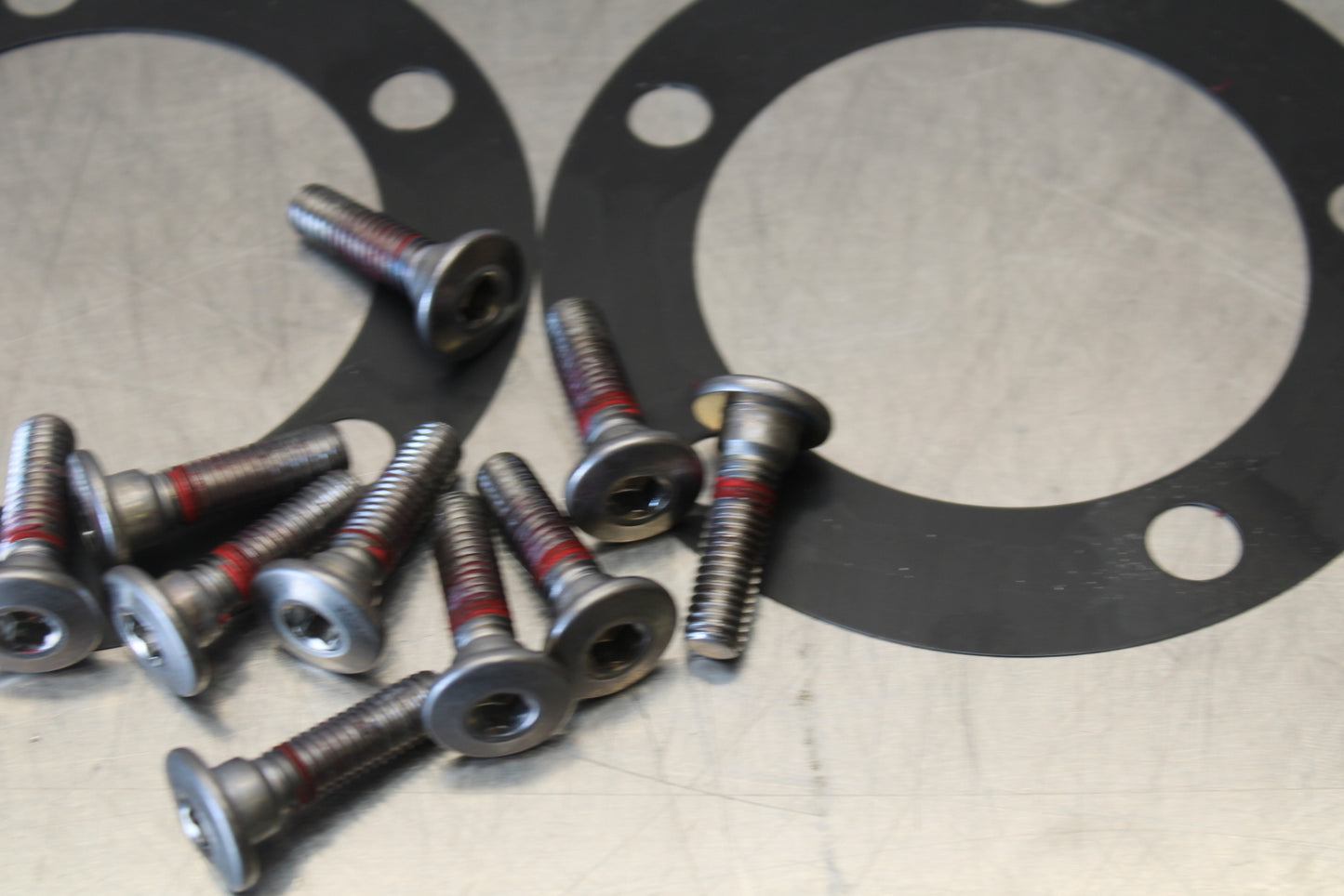 23-24 KAWASAKI NINJA ZX14R FRONT BRAKE ROTOR BOLTS DISC HARDWARE SCREW SET BB757