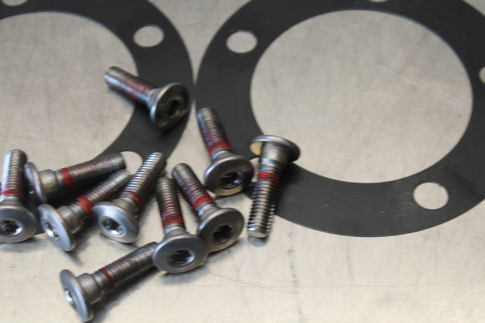 23-24 KAWASAKI NINJA ZX14R FRONT BRAKE ROTOR BOLTS DISC HARDWARE SCREW SET BB757