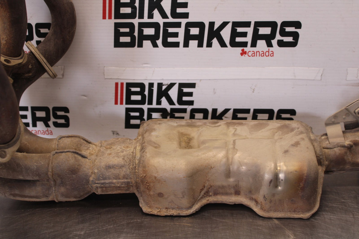 08 KAWASAKI ZX6R EXHAUST HEADER PIPES MANIFOLD BB896