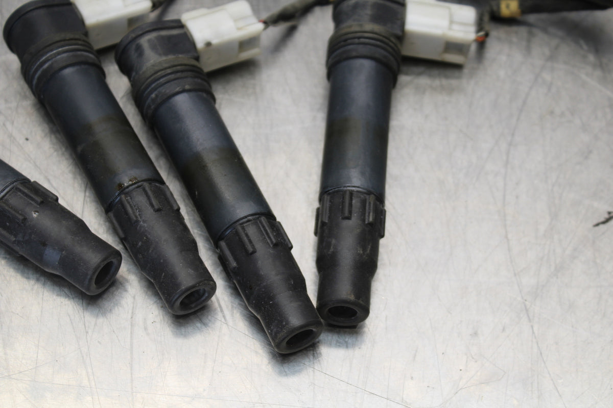 05-06 HONDA CBR600RR IGNITION COILS COIL SPARK PLUG CAPS BB159
