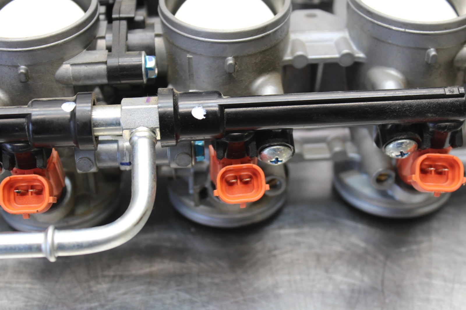 21-23 KAWASAKI NINJA ZX6R MAIN FUEL INJECTORS / THROTTLE BODIES BB179