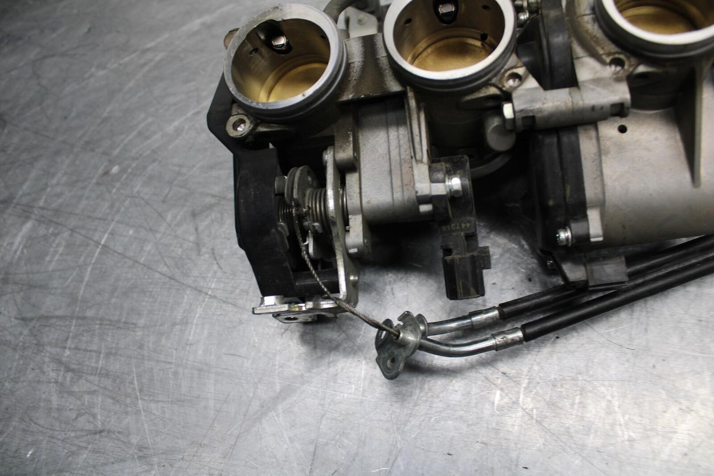 07-08 YAMAHA YZF R1 MAIN FUEL INJECTORS / THROTTLE BODIES BB483