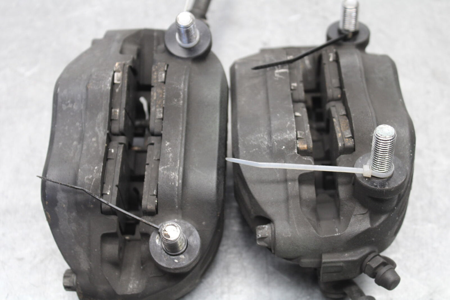 09-12 KAWASAKI NINJA ZX6R ZX600R RIGHT LEFT FRONT BRAKE CALIPER SET PAIR BB656