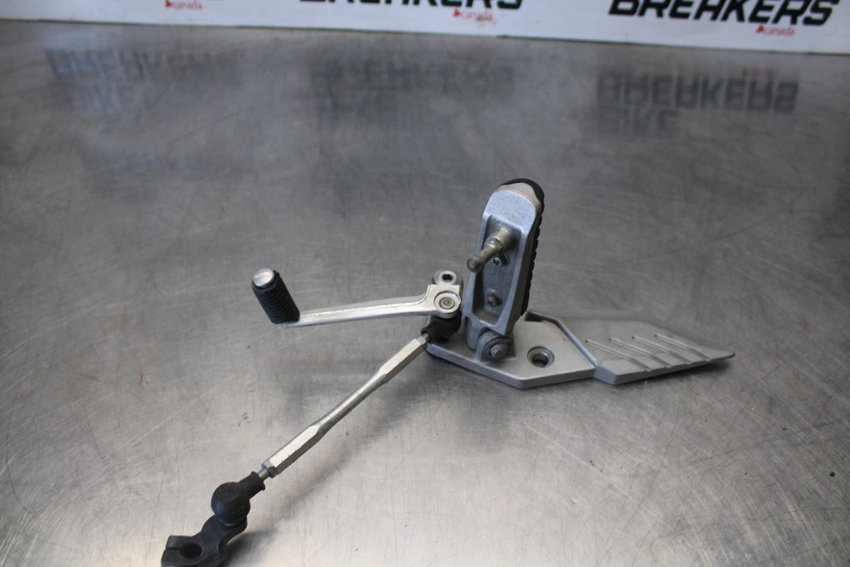 09 KAWASAKI CONCOURS 14 ZG1400B LEFT REARSET REAR SET FOOT PEG W SHIFTER BB875