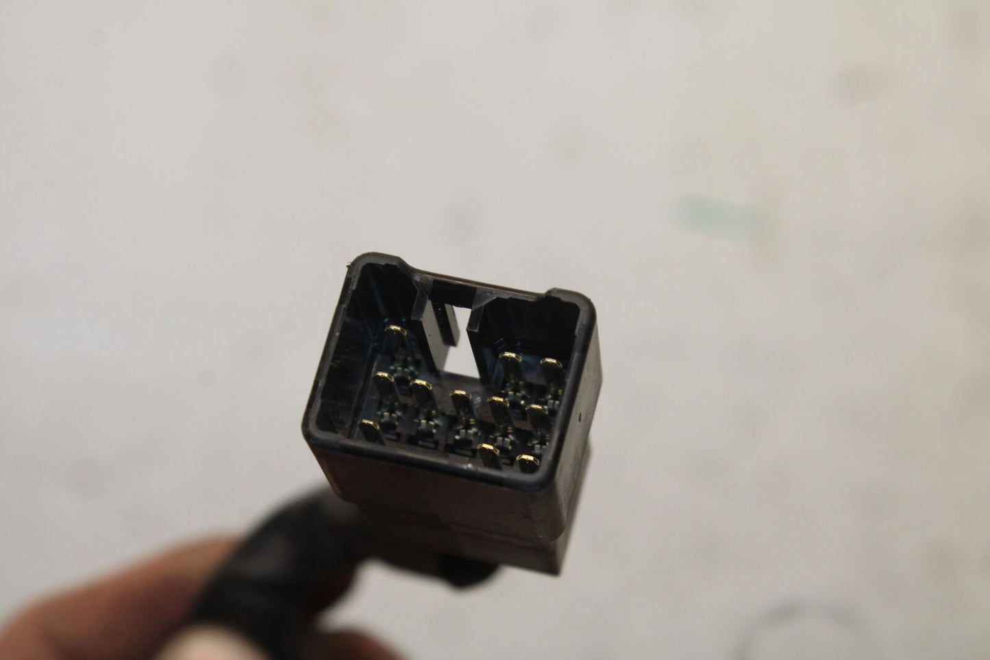 09-12 KAWASAKI NINJA ZX6R LEFT CLIP ON HANDLE HORN SIGNALS SWITCHES BB698