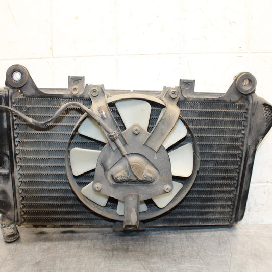 00-01 KAWASAKI ZZR600 ENGINE RADIATOR MOTOR COOLER COOLING RADIATER BB568