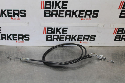 07 HONDA SHADOW SPIRIT 1100 THROTTLE CABLES LINES BB561