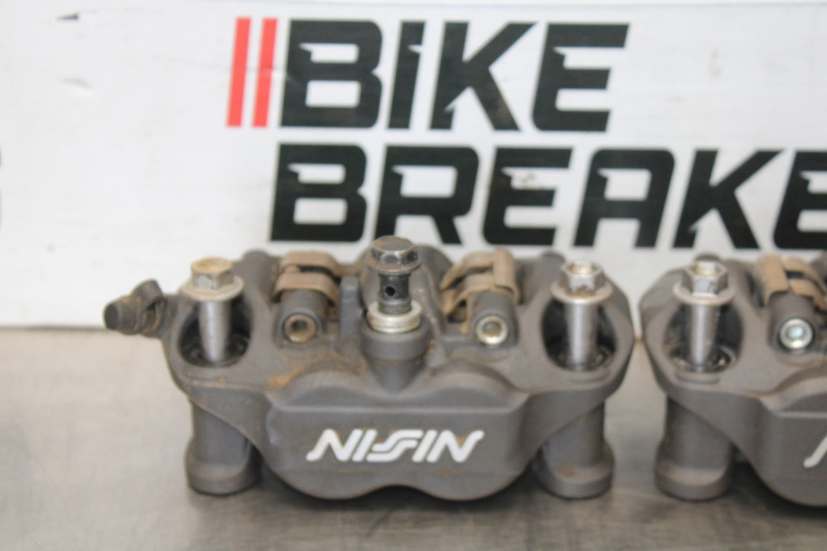 22 KAWASAKI NINJA ZX6R ZX636 ABS 40TH ANNIVERSARY FRONT BRAKE CALIPER SET BB911