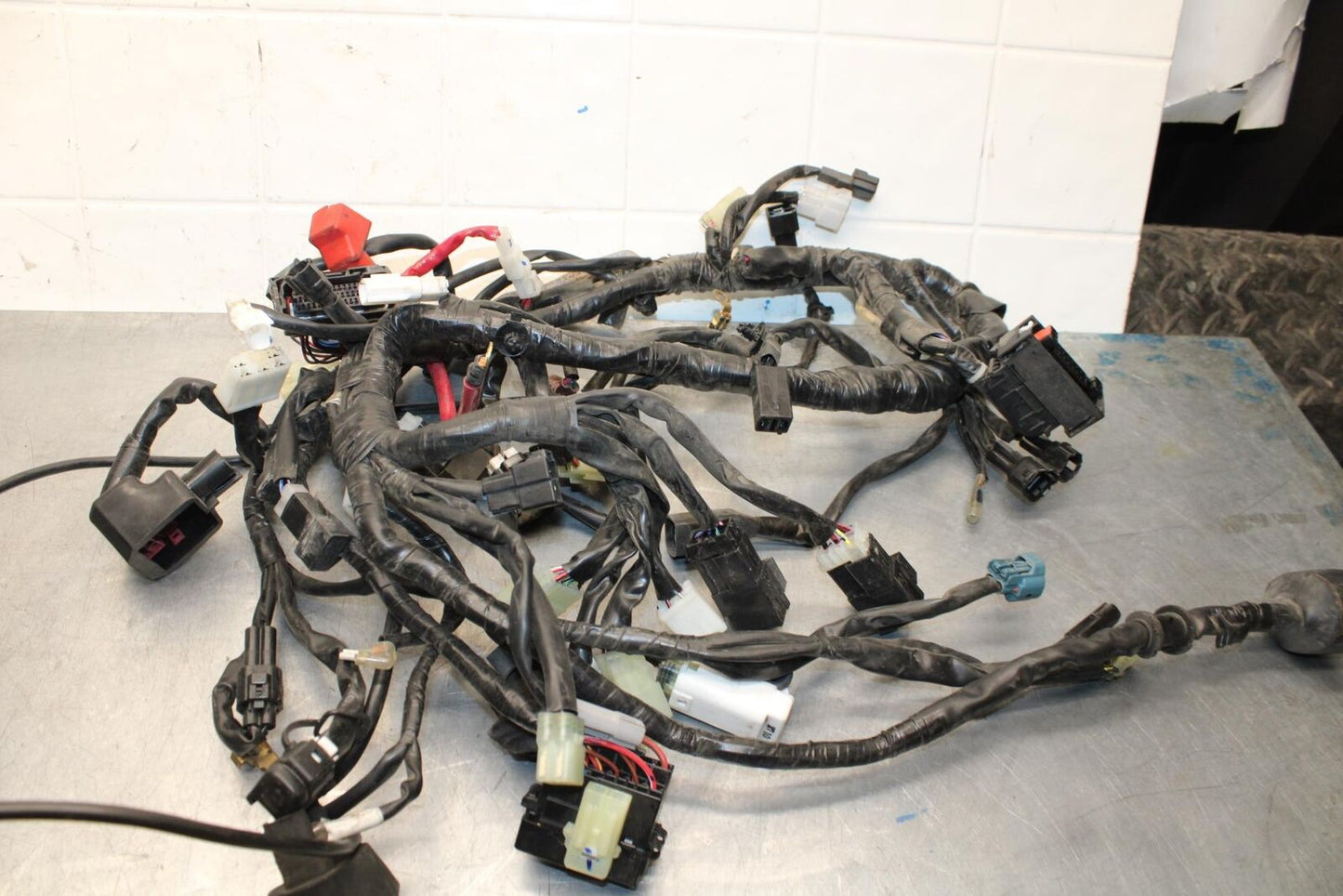 19-21 YAMAHA YZF R3 MAIN ENGINE WIRING HARNESS MOTOR WIRE LOOM BB588