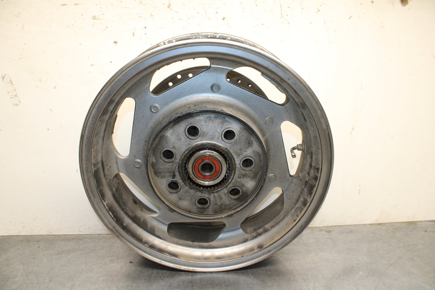03-08 KAWASAKI VULCAN 1600 REAR WHEEL BACK RIM BB754
