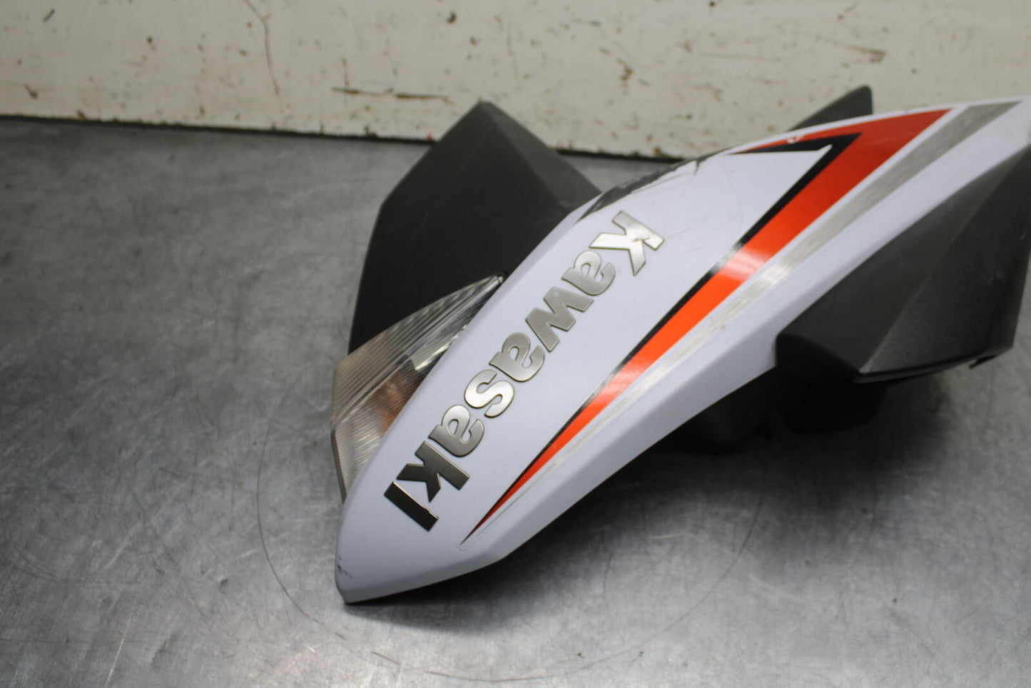 12-13 KAWASAKI Z1000 RIGHT FRONT UPPER MID SIDE FAIRING COWL PLASTIC BB743