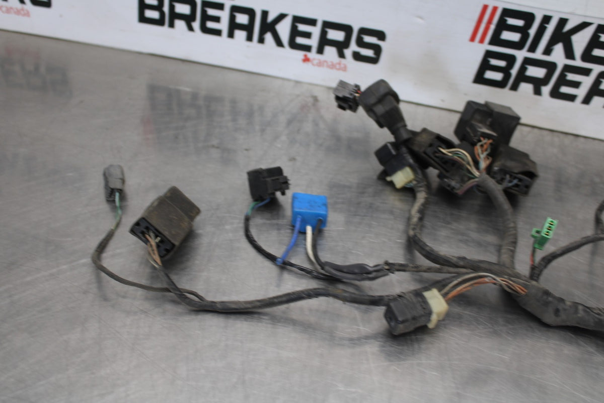 06-07 HONDA INTERCEPTOR 800 VFR800 HEADLIGHT SPEEDO GAUGES WIRING HARNESS BB917