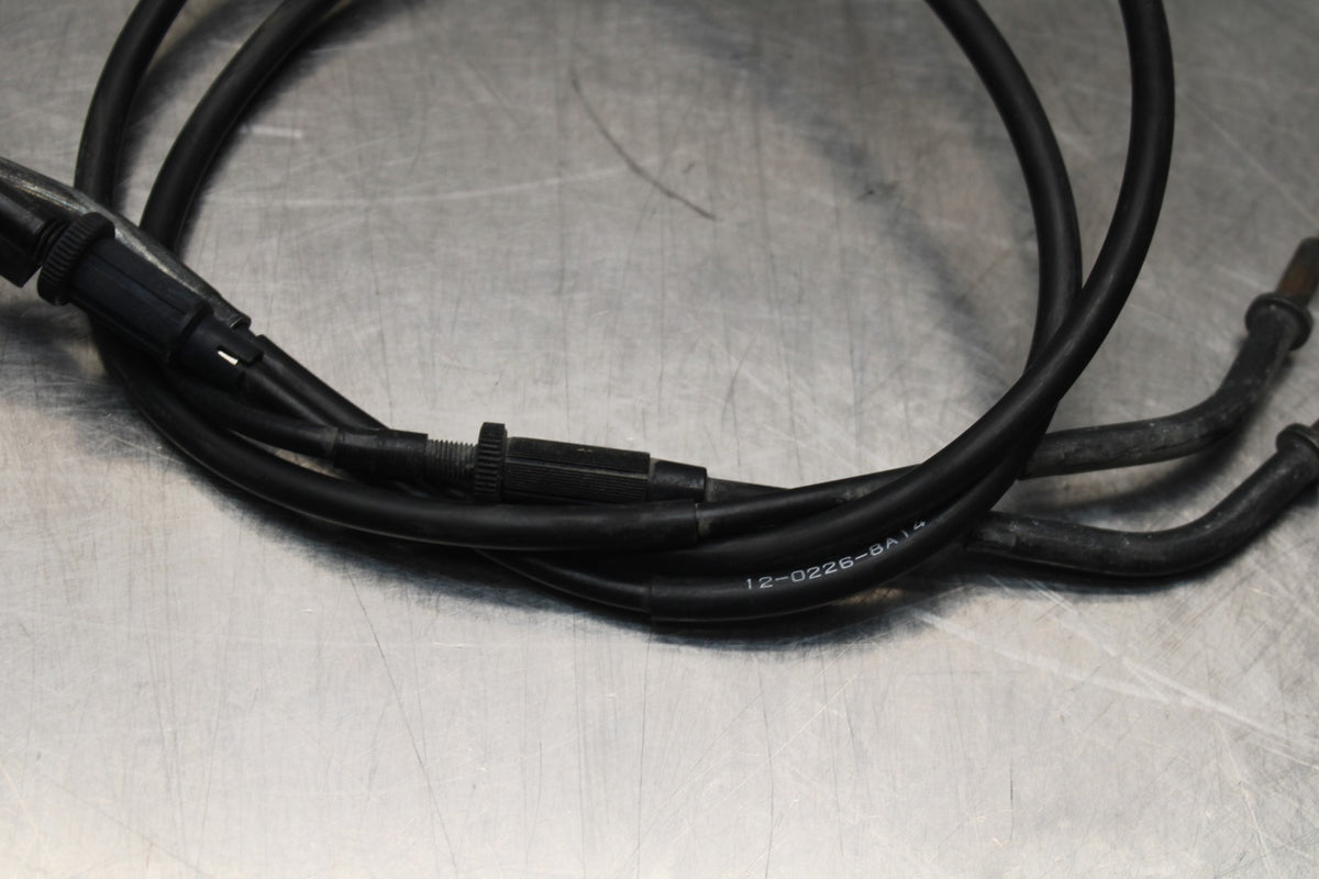 08 KAWASAKI NINJA 650 EX650 THROTTLE CABLES LINES BB797