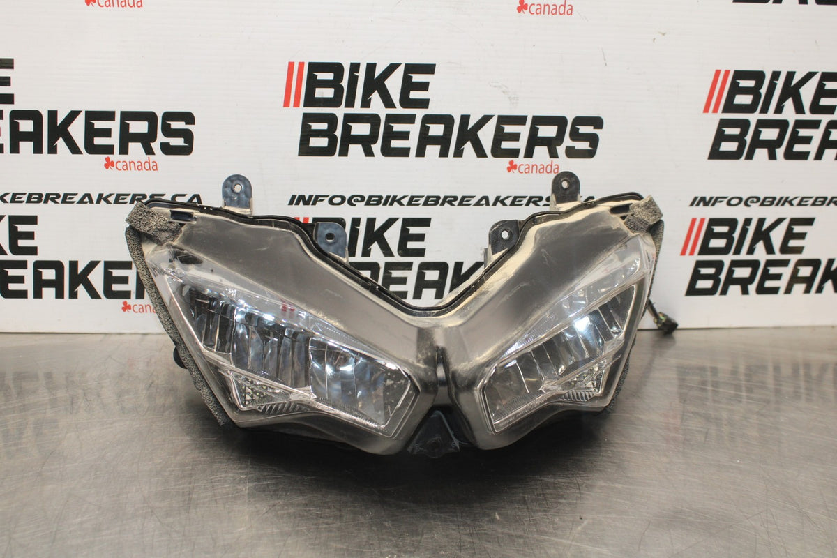 18-23 KAWASAKI NINJA 400 EX400 ABS FRONT HEADLIGHT HEAD LIGHT LAMP BB177