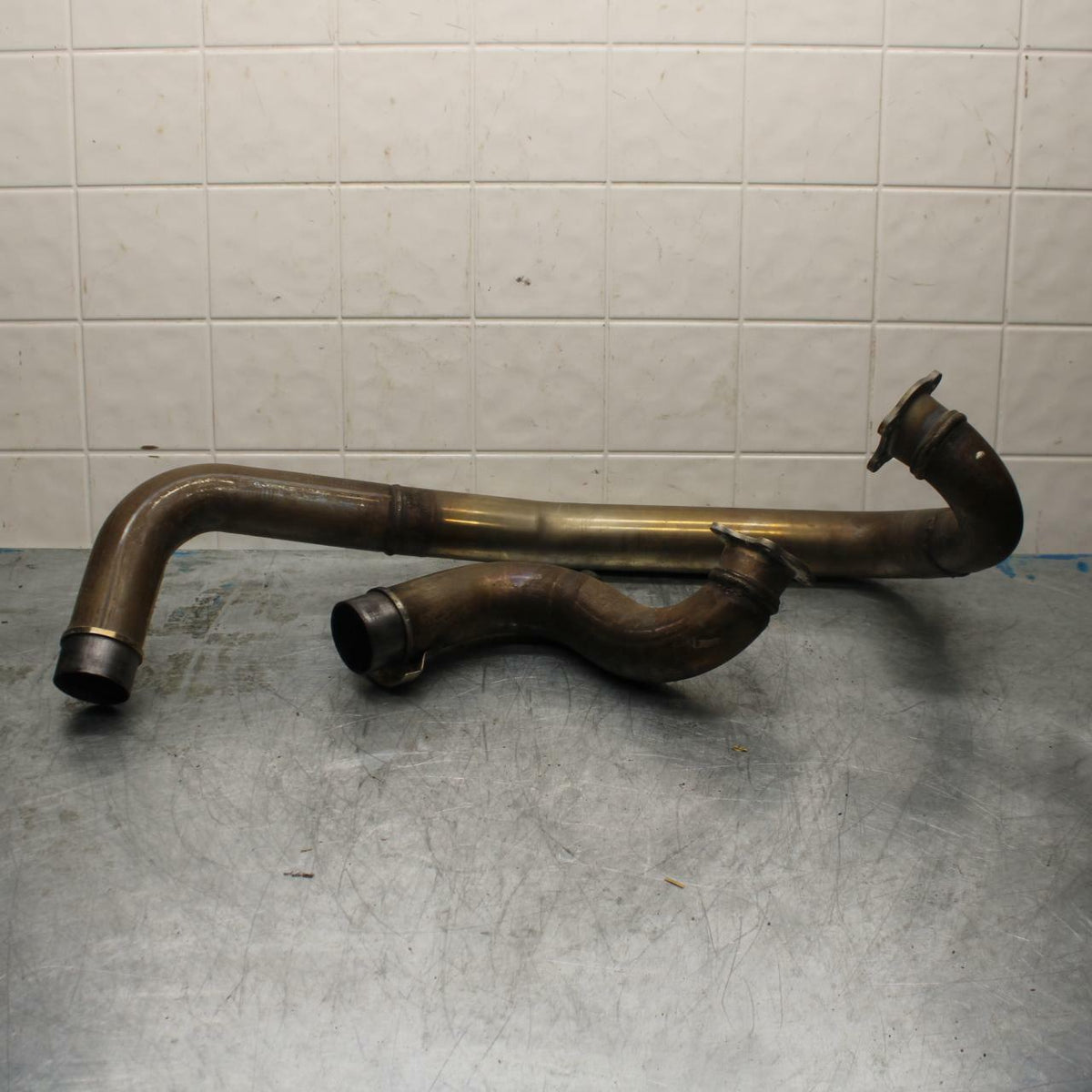 10-12 CAN AM SPYDER RT EXHAUST HEADERS PIPES BB415