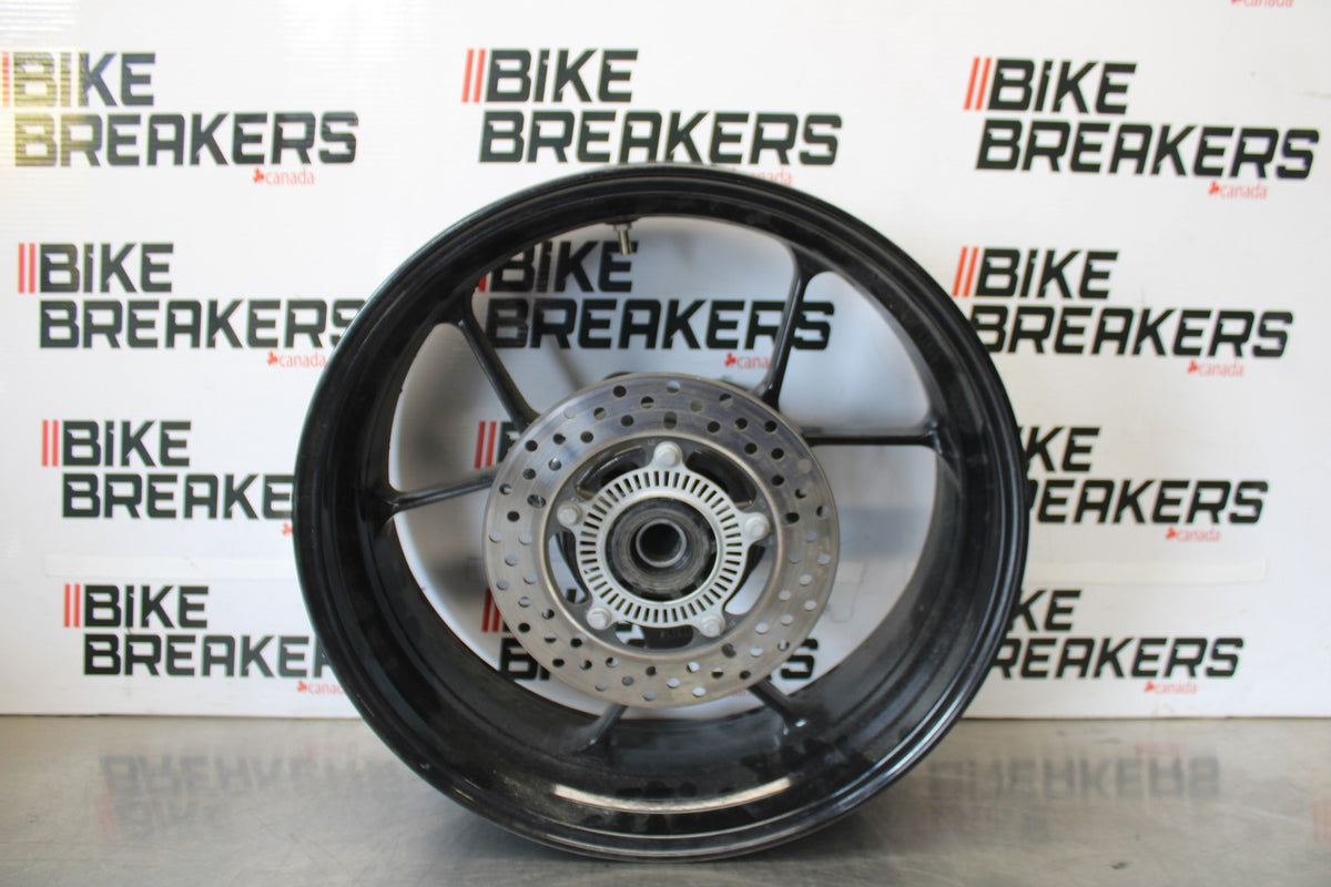 16 APRILIA TUONO V4 1100 REAR WHEEL BACK RIM & ROTOR BB905