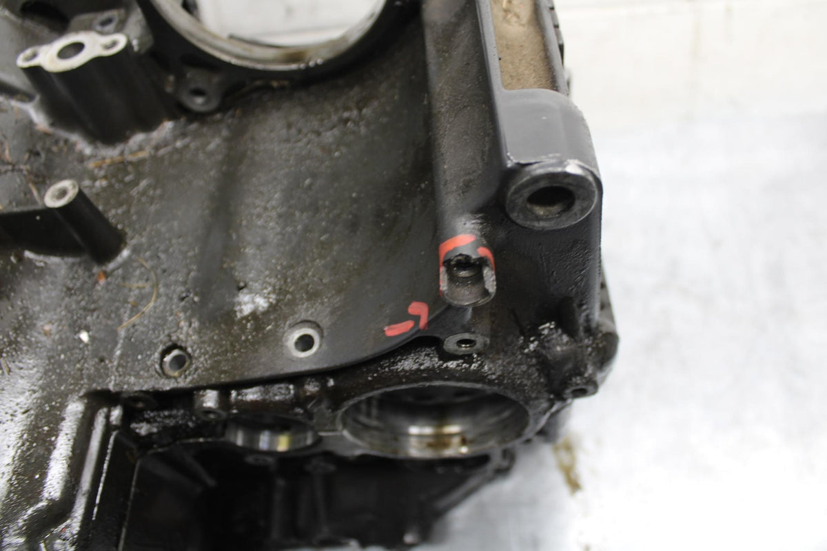 91-92 SUZUKI GSXR750 M  ENGINE MOTOR CRANKCASE CRANK CASES BLOCK BB493