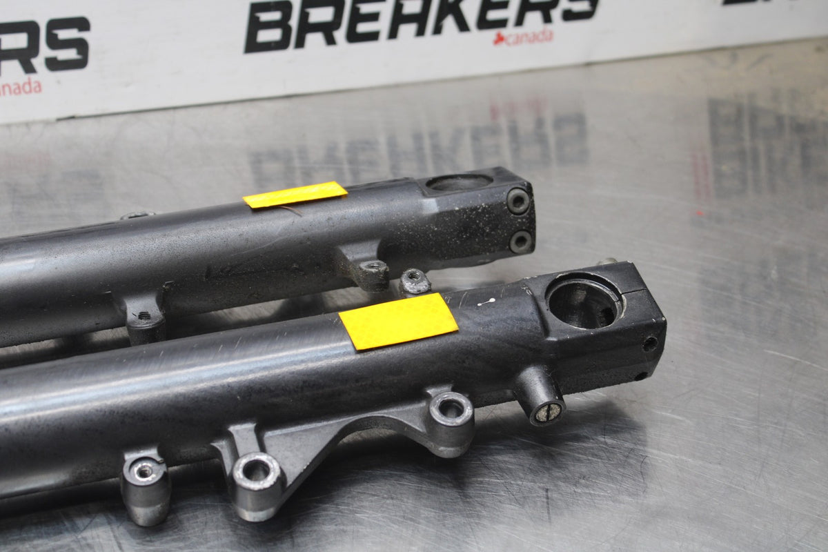 98 KAWASAKI NINJA ZX6 FRONT FORKS SHOCK SUSPENSION SET PAIR BB870