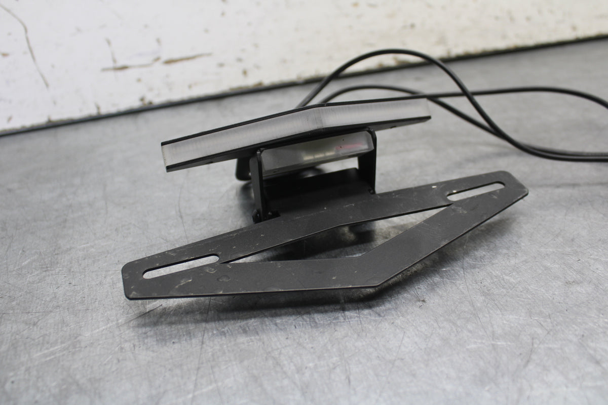 09-12 KAWASAKI NINJA ZX6R AFTERMARKET FENDER ELIMINATOR LICENSE BRACKET   BB698
