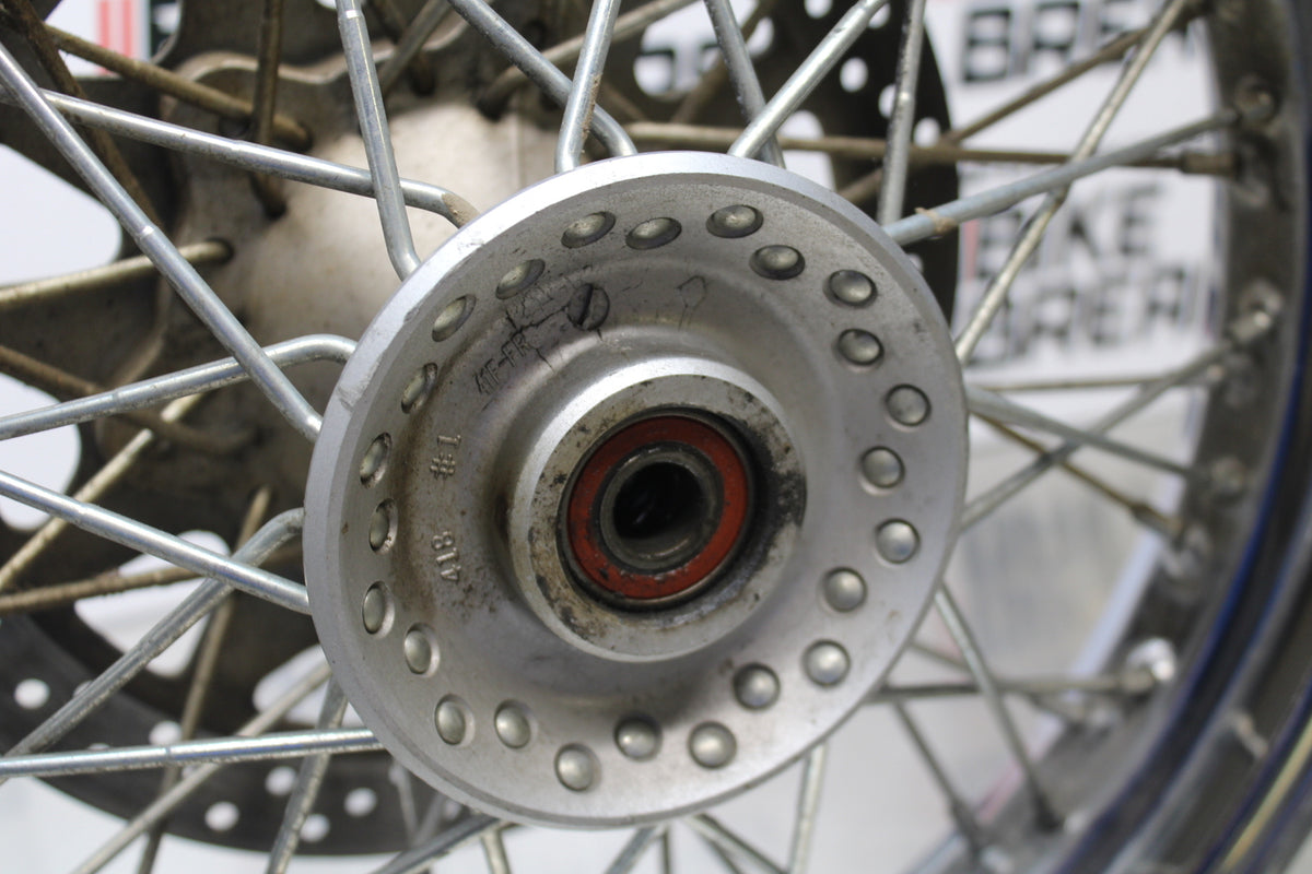 04 SUZUKI INTRUDER 800 FRONT WHEEL FRONT RIM & ROTOR BB758