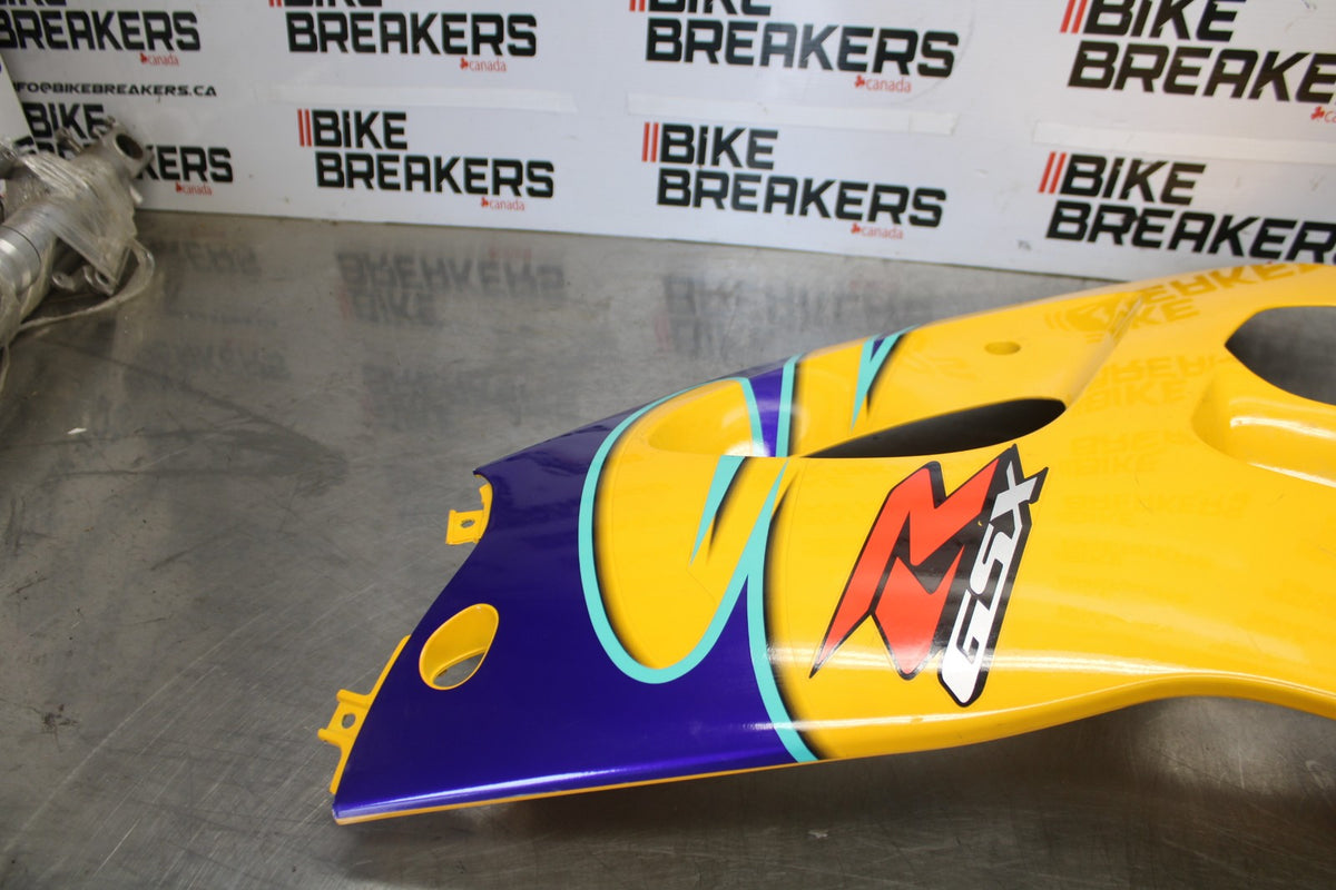 97-98 SUZUKI GSXR 600 SRAD LEFT LOWER MID UPPER SIDE FAIRING COWL BB00