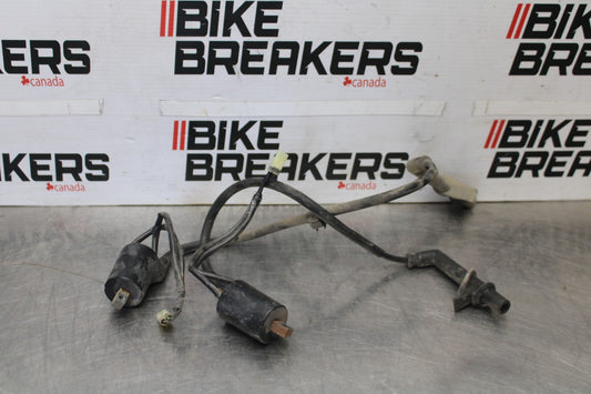 98-05 HONDA SUPER HAWK 1000 VTR1000F IGNITION COILS COIL SPARK PLUG CAPS BB924