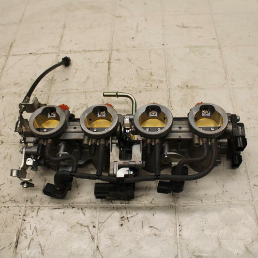 13-18 KAWASAKI NINJA ZX6R MAIN FUEL INJECTORS / THROTTLE BODIES BB409