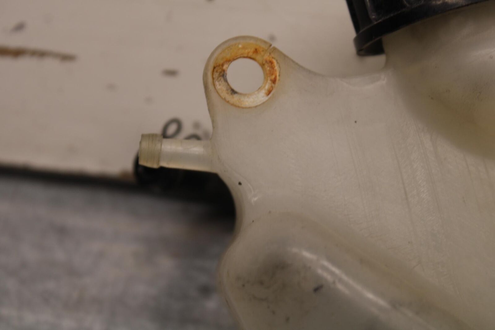 09-12 KAWASAKI NINJA ZX6R ZX600R COOLANT WATER TANK RESERVOIR 43078-0057  BB617