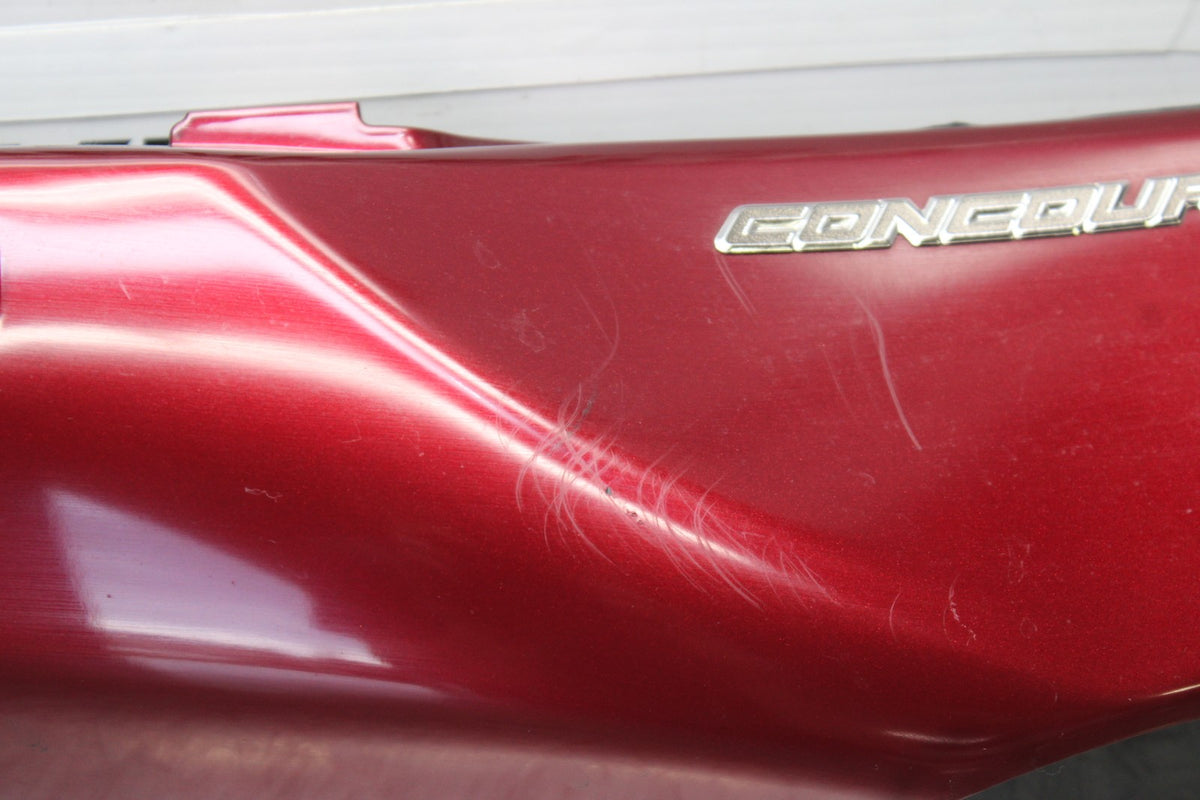 09 KAWASAKI CONCOURS 14 ZG1400B RIGHT REAR BACK TAIL FAIRING COWL SHROUD BB875